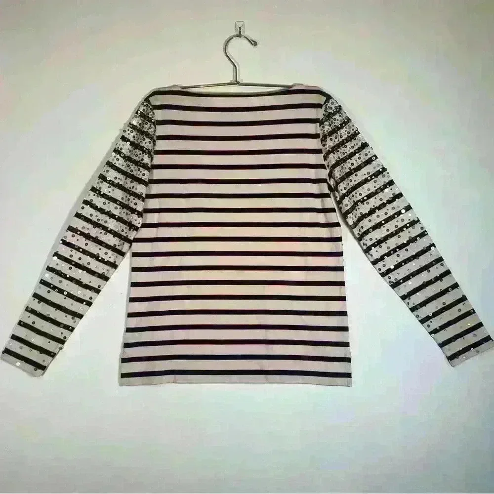 J. Crew Woman’s Sequin Top. NWT. Size S
